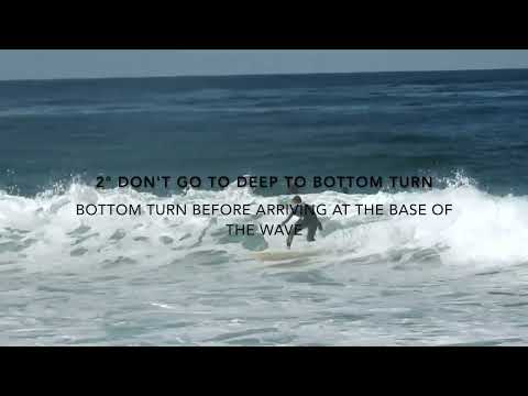 How to do a floater surfing. Detailed surf tutorial