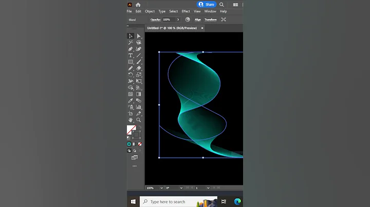 Create Abstract Line Background! | Adobe Illustrator Tutorial | Fiery