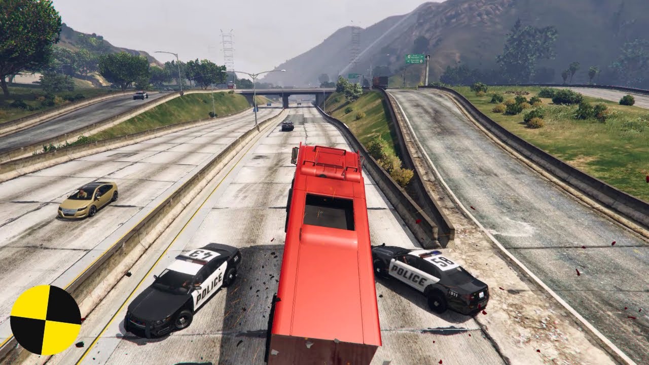 GTA V CRAZY DUNE TRUCK CRASHES COMPILATION DESTRUCTION GTA 5 CAR ...