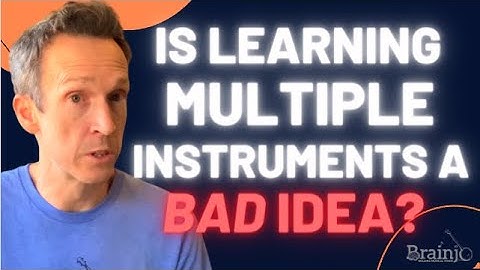 Is It A Bad Idea To Learn Multiple Instruments or Styles?? | Brainjo Bite