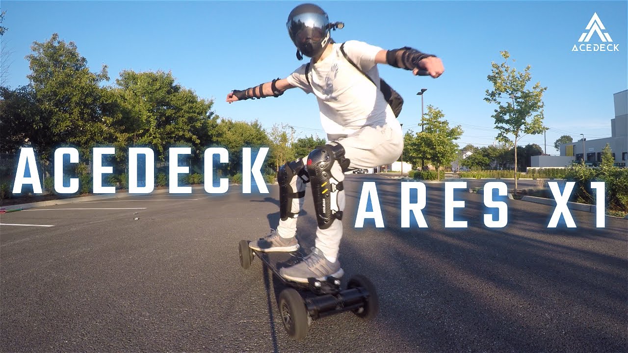 ACEDECK ARES X1 | Most Comfortable 2-In-1 Electric Skateboard - Review ...