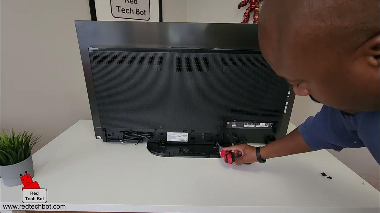 How To Install Sony Bravia Tv Stand How to install the stand on the Sony Bravia 48 Inch OLED Smart TV