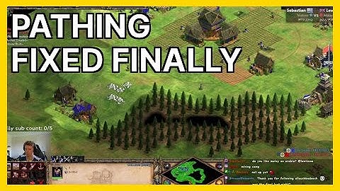Pathing Fixed FINALLY (lewisaoe) | Age of Empires II Highlights