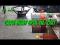 Cara buat spul speaker in/out, gulungan luar dalem