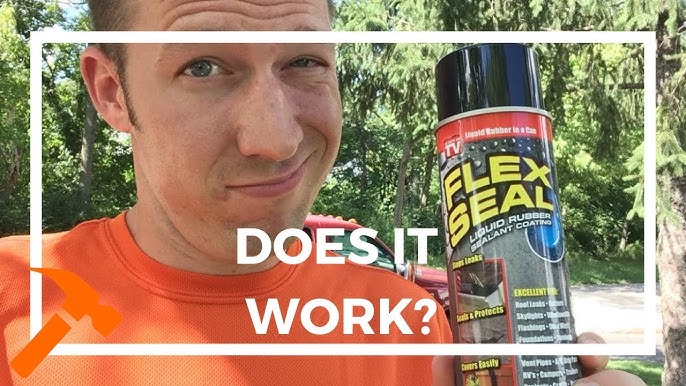 Flex Seal, 14 oz, 2-Pack, Brite, Stop Leaks Instantly, Waterproof Rubber  Spray On Sealant Coating, Perfect for Gutters, Wood, RV, Campers, Roof  Repair, Skylights, Windows, and More 