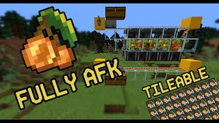 Minecraft AFK Tileable Glowberry Farm