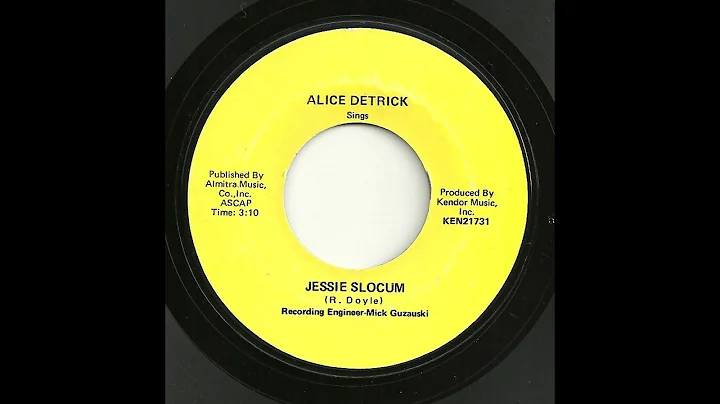Jessie Slocum - Alice Detrick