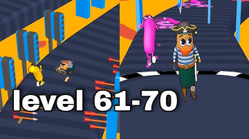 Wacky Run - level 61-70 - Gameplay Walkthrough