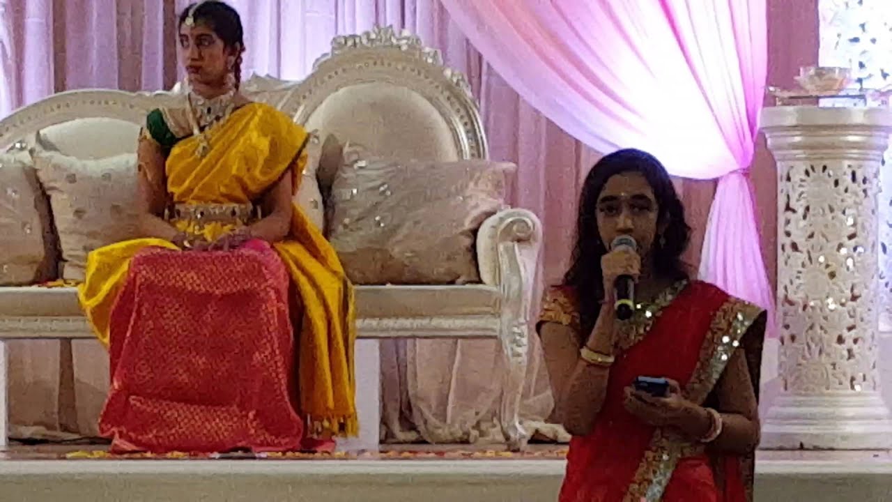 Sreya Kodela singing "Neevu leka Veena" on Dec27,2015 YouTube