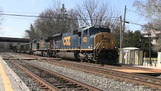 3/3/24 [4K] CSX Flared Radiator SD70MAC leads a coaltrain at St Denis MD #shorts #short #video #show