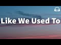 Download Lagu A Rocket to the Moon - Like We Used To (Lyrics)