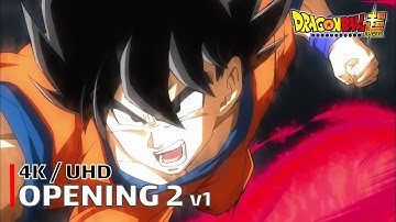 Dragon Ball Super - Opening 2 v1 (Genkai Toppa × Survivor) | 4K UHD Creditless | Subtitles