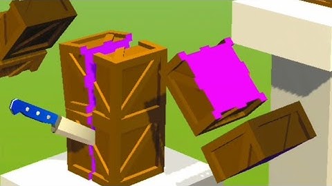 Slice Master Game - Satisfying and relaxing ASMR slicing video #satisfying #slicemaster