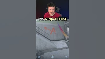 1v5 Ninja defuse #cs2 #cs2moments #cs2clips #jawk