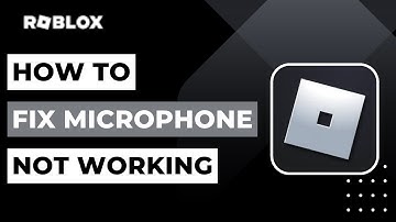 How To Fix Microphone Not Working In Roblox !