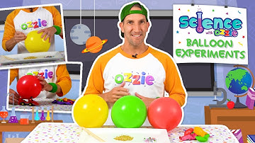 3 x Simple Balloon Science Experiments For Kids