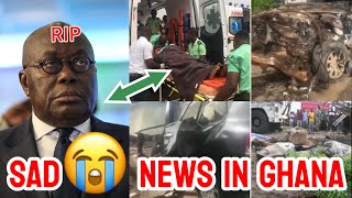 Just In! Nana Addo’s Convoy Involved In Accident on Accra-Ksi Highway, 1 confirm dead&others injured