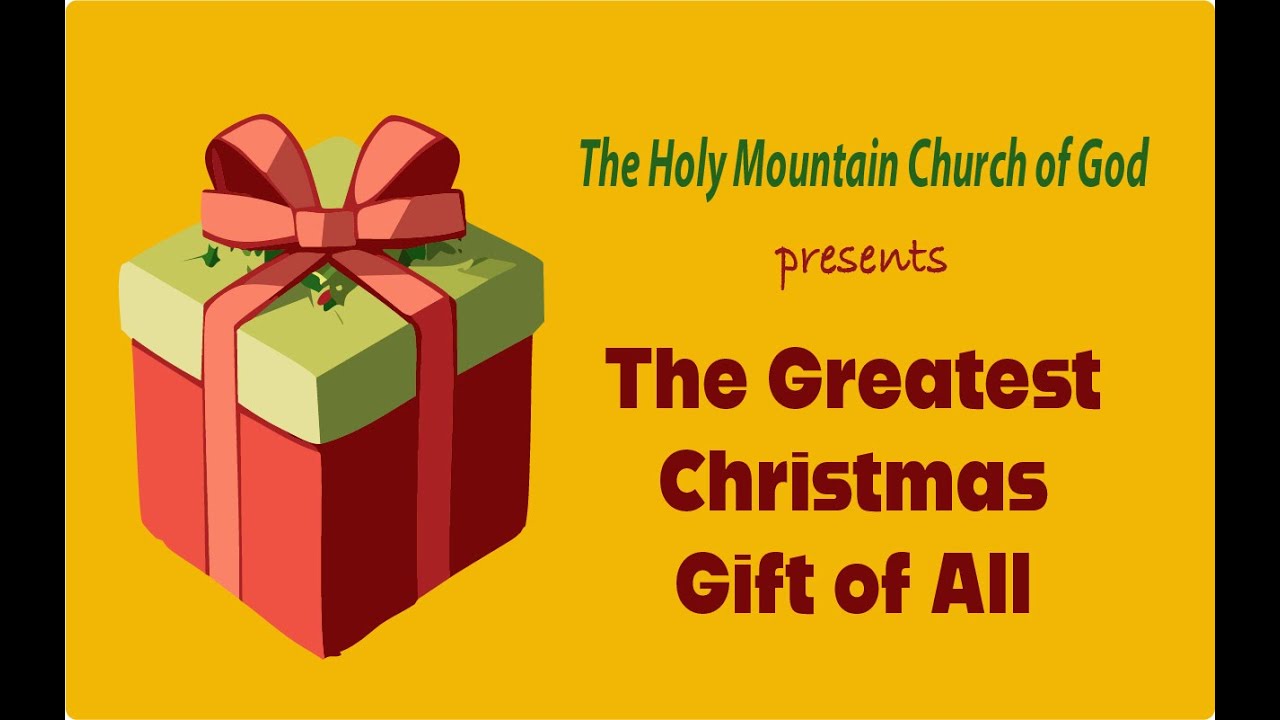 The Greatest Christmas Gift Of All - YouTube