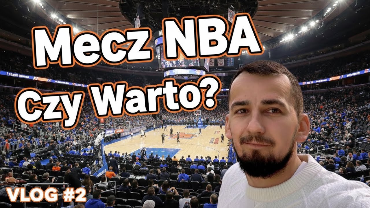 NBA w Madison Square Garden 🇺🇸 Magia Nowego Jorku! Empire State, Times Square i Rockefeller Center🎄 