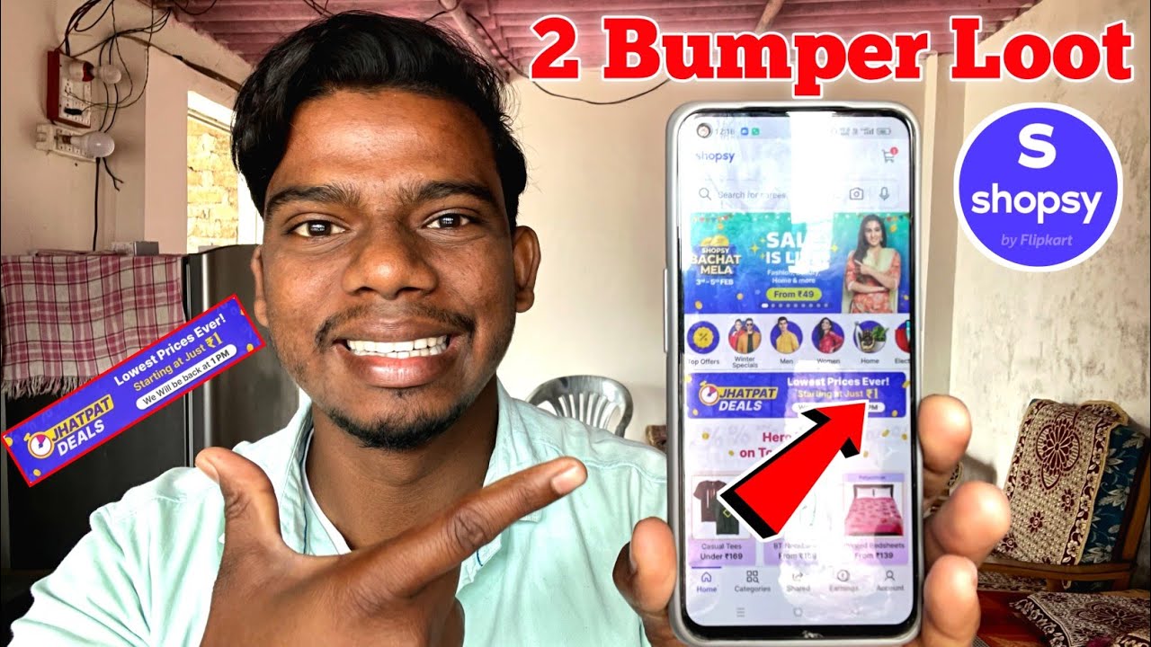 Shopsy Rs1 Rupees Free Shopping 🛍️ New Time | Shopsy 2 Big Shopping Offers
