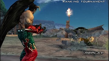 Tekken 5 PPSSPPv1.6.2 Dojo With Devil Jin part8