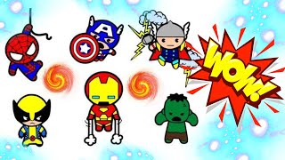 Superhero Extravaganza Sepids 2023 Coloring Adventure With Marvels Finest