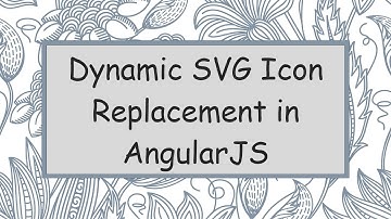 Dynamic SVG Icon Replacement in AngularJS