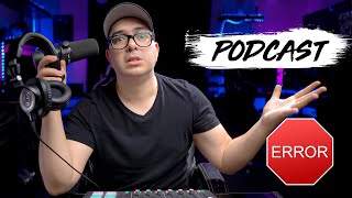 ⚠CUIDADO⚠ Top 5 ERRORES al grabar un Podcast