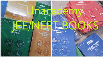 Unacademy IIT JEE Mains ADVANCED study material review | Unacademy NEET JEE books