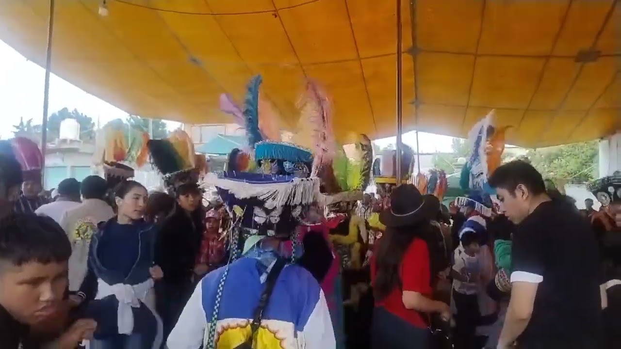 🎶🥁🎺Chinelos En San Miguel Atlautla Edo Mex.Con la Destructiva Banda Tromba 