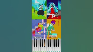 Poppy playtime x Miku x Squid Game Complete Edition @AnimatedTrendd - Piano Tutorial