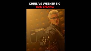 Chris vs Wesker 5.0 Bad ending #shorts #residentevil9 #re9