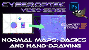 Creating CS2 Weapon Skins: Normal Maps (Basics & Hand-Drawing)