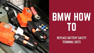 Replace The BST Cable In Any BMW (Battery Safety Terminal)