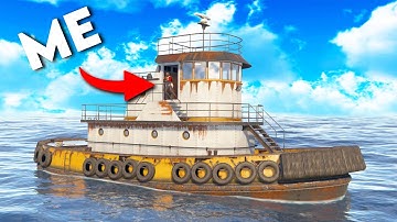 i stole a tugboat and doorcamped oil rig