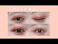 ⌜MAKE VLOG⌟ZEESEAのパレットを使って春の中華メイク 第2弾＿Make up