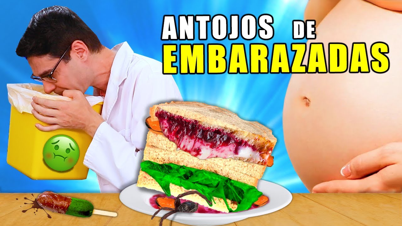 24 HORAS COMIENDO ANTOJOS RAROS de EMBARAZADAS ????