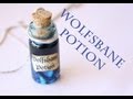 Wolfsbane : Harry Potter Potion Ep. # 6 : Bottle Charm Tutorial