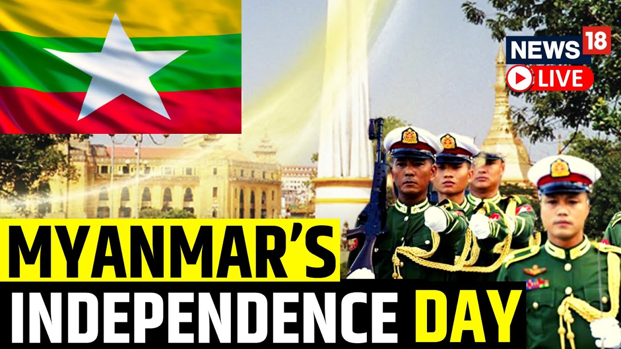 Myanmar 75th Independence Day Parade News Live | Senior General ...