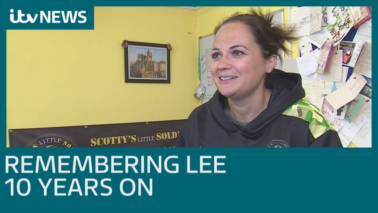 newspaper mockup Remembering Lee: 10 years after he was killed in action | ITV News