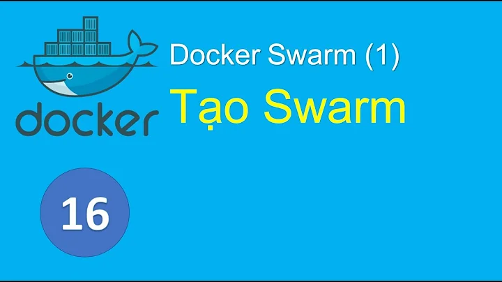 D16 - Khởi tạo và quản lý Docker Swarm