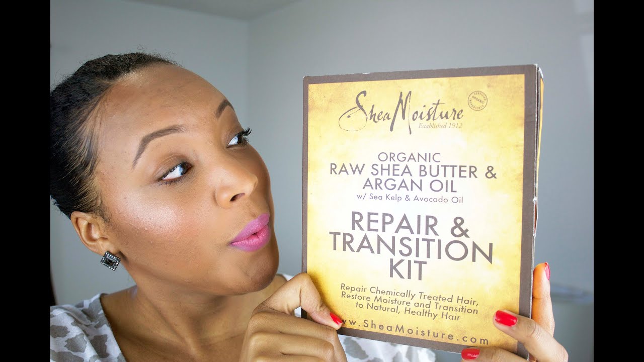 Shea Moisture Raw Shea Butter Argan Oil Repair Transition