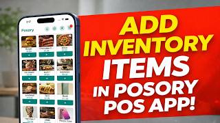 Add Inventory Item in Posory POS App | Point of Sale Inventory Management for Restaurant & Retail screenshot 5