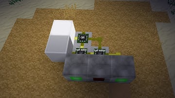Compact Full Adder in Minetest
