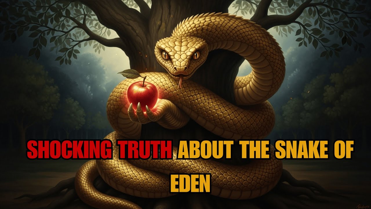 Snake Eden Rome The REAL Story Behind the Snake in the Garden of Eden | Bible Lessons ...