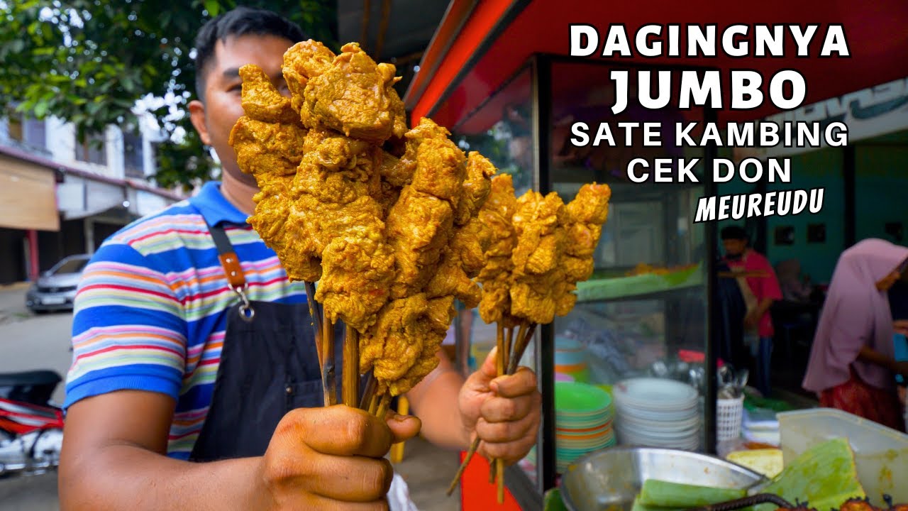 Anda Takkan Percaya Ukuran SATE Ini! Hidangan ACEH Legendaris Cek Don