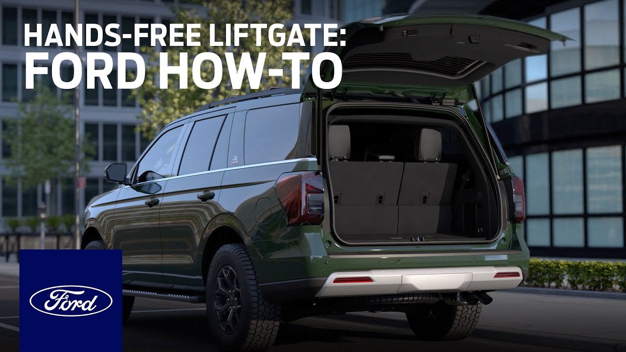 Ford Hands-Free Foot-Activated Liftgate | Ford How-To | Ford