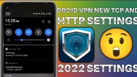 Droid VPN Tcp and Http settings in Uganda 2022