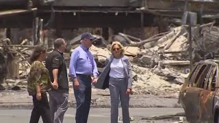 President Biden, First Lady visit Lahaina, Maui