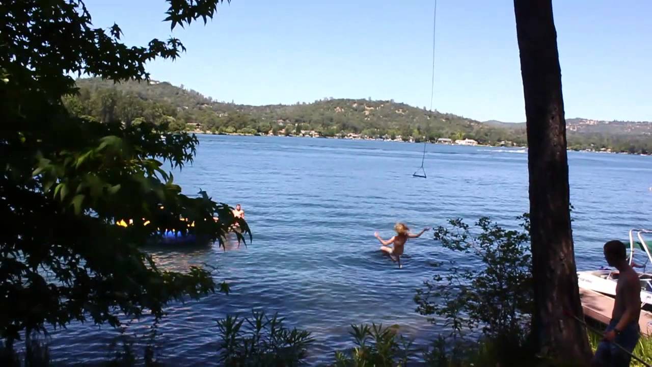 Rope Swing, Lake Wildwood YouTube